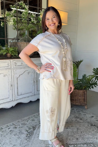 Weekend Getaway Top Natural Shirts & Tops J Her