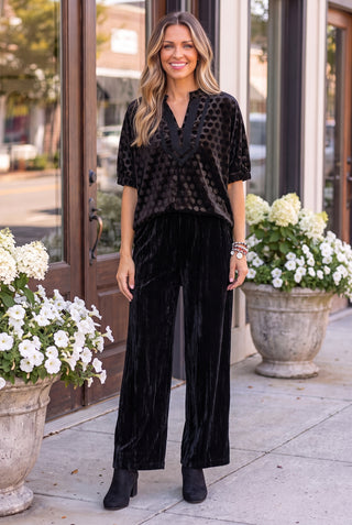 Manor Pants Black by Umgee