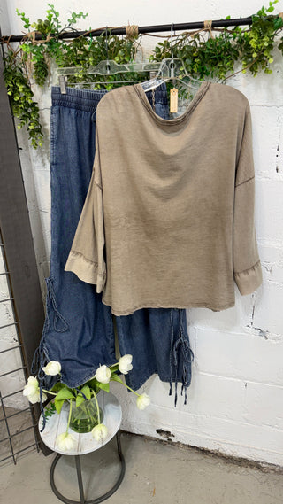 Denisha Top White Shirts & Tops MuMu