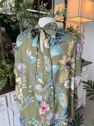 Ricki Top Olive by Umgee RESTOCK Soon Shirts & Tops Umgee