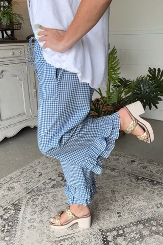 Checkmate Pants Blue