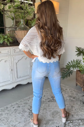 Fancy Pants Lt Denim Jeans Blublu