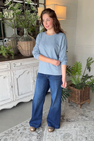 Road Trip Top Lt Blue