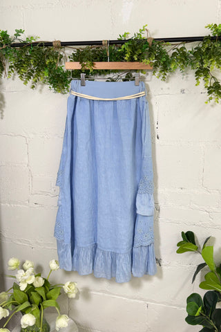Showstopper Skirt Blue Skirt Miss Carla