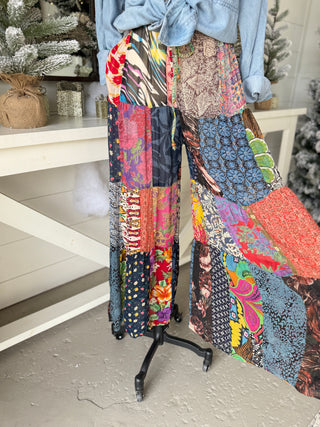 Hullabaloo Pants Multi Pants Young Threads