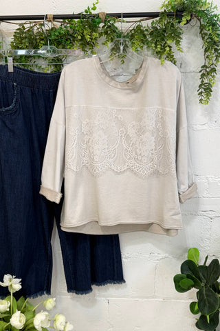 Darby Top Natural Shirts & Tops MuMu