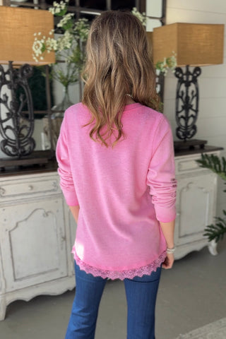 Juliet Pink sweater MuMu/JY