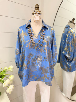 Shimmy Shine Blue Mix by Jodifl limited stock Shirts & Tops Jodifl