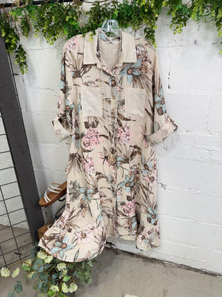 Janessa Midi Dress Chocolate Dresses Prospero