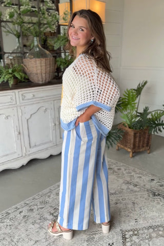 Penny Lane Pants Denim Stripe Pants Jodifl