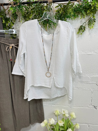Alonna Top White Shirts & Tops Sole Luna