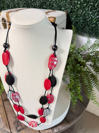 Courtly Necklace Black