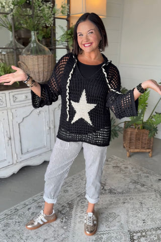 Steal Away Top Black by POL Clothing