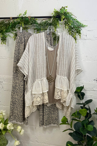 Chadwick Top Natural by POL Clothing Shirts & Tops Pol Clothing