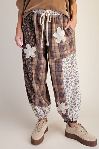 Gretchen Pants Mocha by Easel Pants Easel