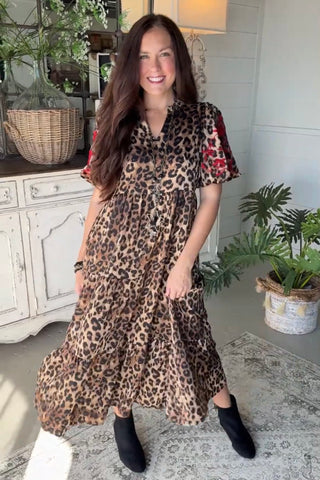 Kiara Dress Animal by Jodifl