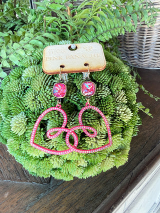 Always Earrings Fuchsia by Pink Panache Earrings Pink Panache