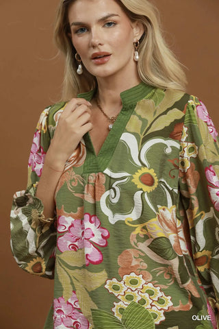 Wilson Top Olive by Umgee Shirts & Tops Umgee