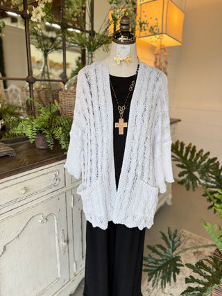 Frankie Cardigan Ivory Cardigan Pol Clothing