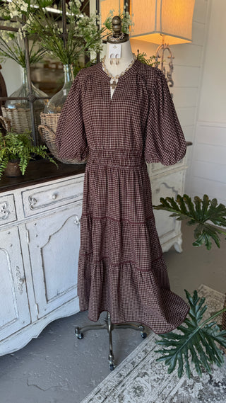 Taylor Long Dress Chocolate by Umgee