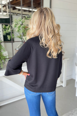 Short Stop Top Black by Umgee Shirts & Tops Umgee
