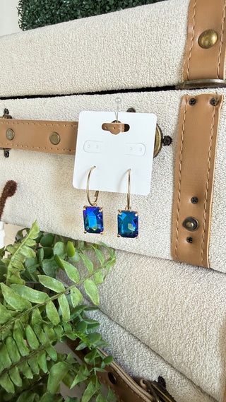 Sundance Earrings Gold/Blue