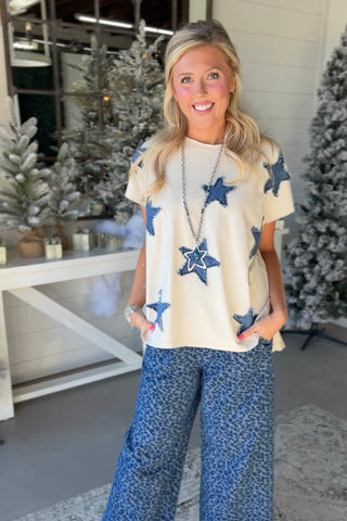 Constellation Natural RESTOCK Soon Shirts & Tops Blue Velvet