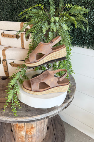 Ready or Not Bronze by Corky's Sandal Corky's Footwear