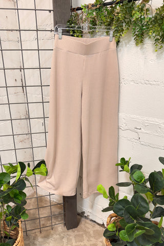 Pose Pant Set Beige Top & Pant Set Zenana