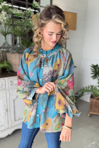 Colleen Teal by Jodifl Shirts & Tops Jodifl