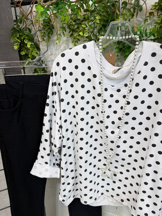 Lyric White/Black Shirts & Tops Hope