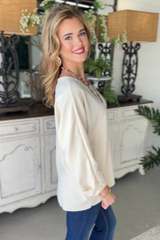 Soft Landing Cream Shirts & Tops Oz