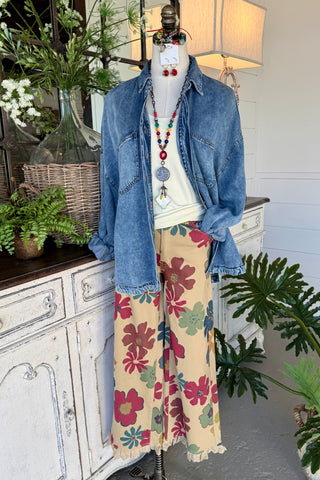 Boho Pants Dijon by Easel Pants Easel