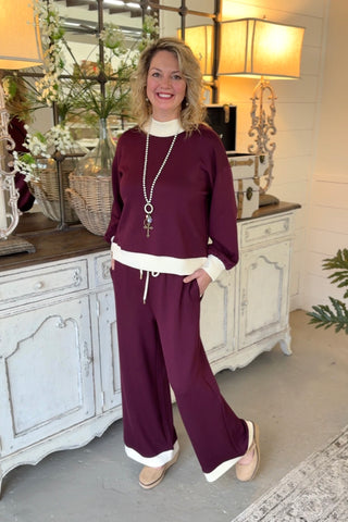 Clark Top Plum by Entro