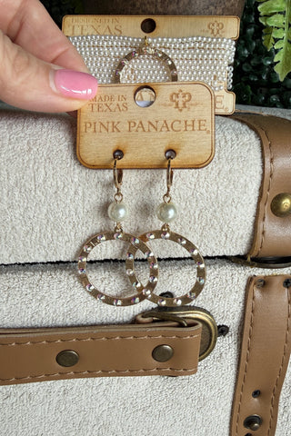 Dothan Earrings Gold by Pink Panache