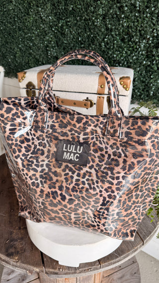 Lulu Mac Leopard Tote