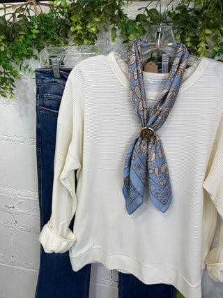 Road Trip Top Lt Blue Shirts & Tops Staccato