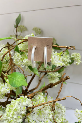 Bound Earrings Silver Earrings SM Style