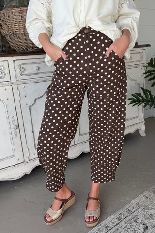 Shonda Pants Brown by Bibi Pants Bibi/So Me