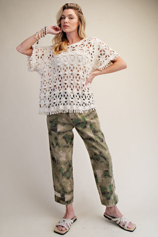 Roger That Pants Olive Camo by Easel Pants Easel
