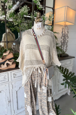 Sundown Top Cream by Pol Clothing Shirts & Tops Pol Clothing