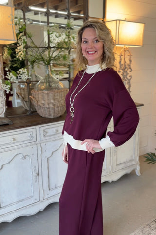 Clark Top Plum by Entro