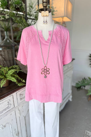 Ashford Top Pink Shirts & Tops Disco