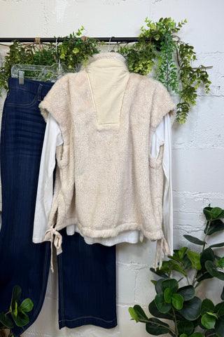 Bear Creek Vest Cream Vest Heimish USA