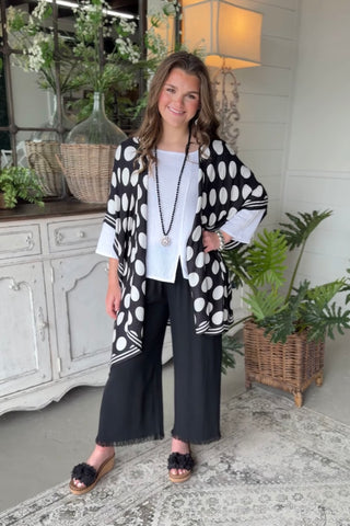 Intrigue Kimono Midnight