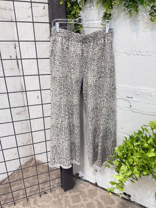 Lotta Beige Leopard Pants by Jodifl RESTOCK Soon Pants Jodifl