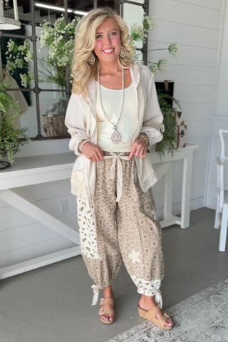 Meadow Pant Butterfly Multi Pants Pol Clothing