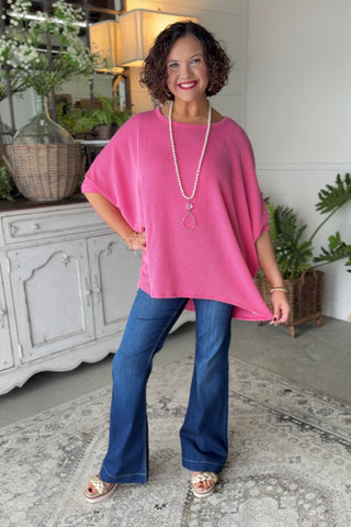Enroute Top Fuchsia Shirts & Tops Zenana