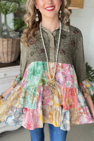 Nadia Gravel Multi Shirts & Tops Young Threads