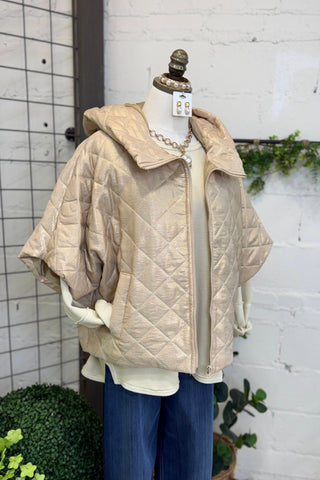 Affluent Jacket Gold Jacket Miss Coco